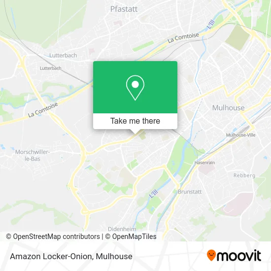 Amazon Locker-Onion map