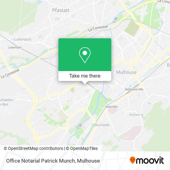 Office Notarial Patrick Munch map