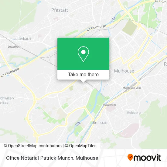Office Notarial Patrick Munch map