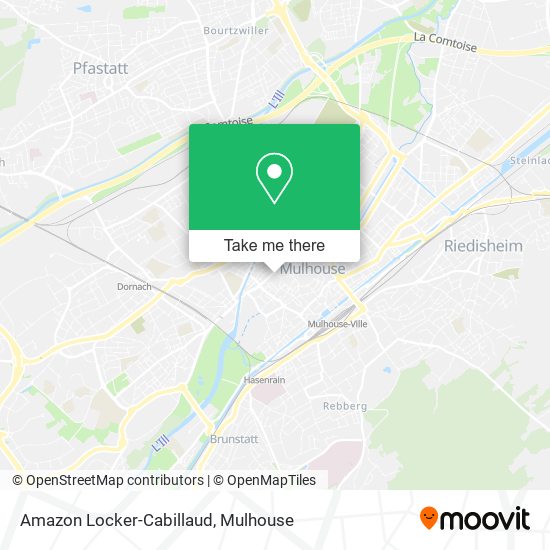 Amazon Locker-Cabillaud map