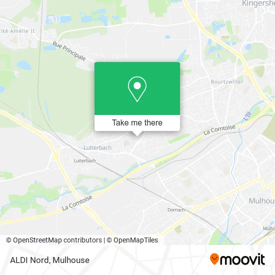 ALDI Nord map