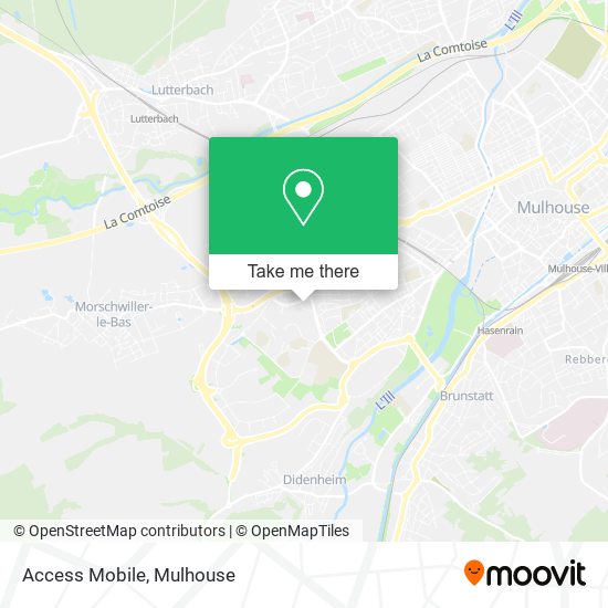 Access Mobile map