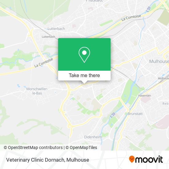 Mapa Veterinary Clinic Dornach