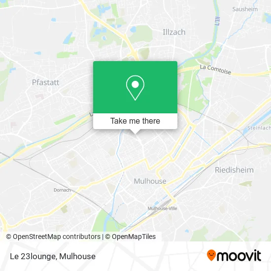 Le 23lounge map