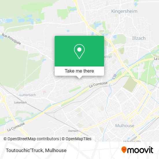 Toutouchic'Truck map