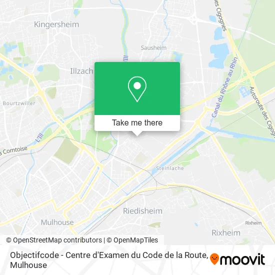 Objectifcode - Centre d'Examen du Code de la Route map