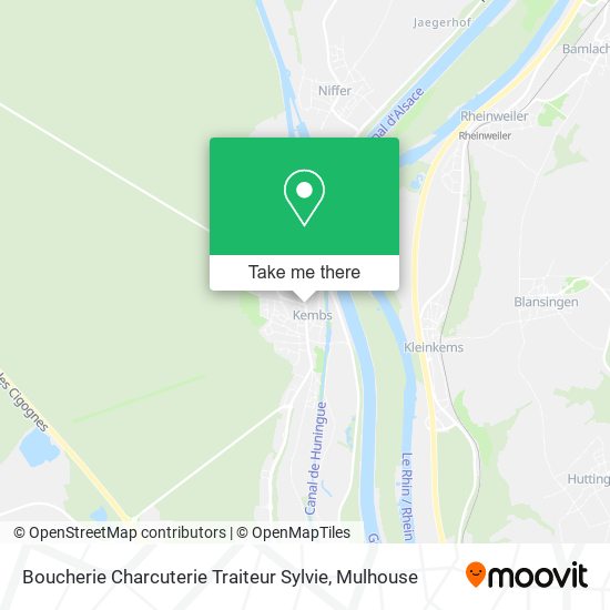 Boucherie Charcuterie Traiteur Sylvie map