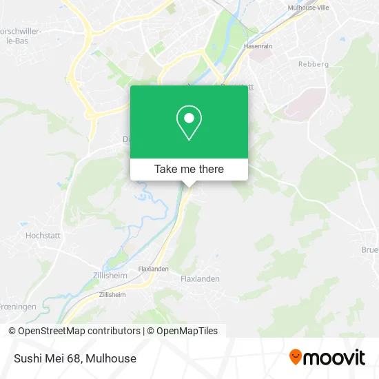 Sushi Mei 68 map