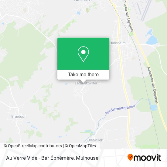 Au Verre Vide - Bar Éphémère map