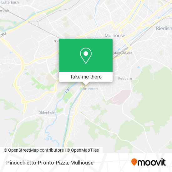 Pinocchietto-Pronto-Pizza map