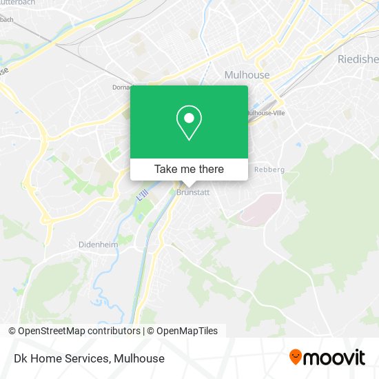 Dk Home Services map