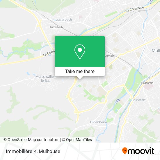 Immobilière K map