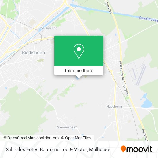 Salle des Fêtes Baptême Léo & Victor map