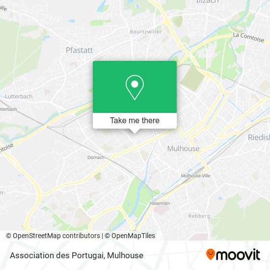 Association des Portugai map