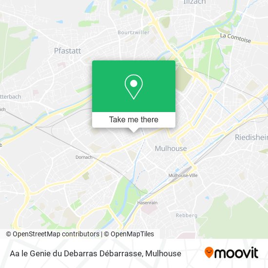 Aa le Genie du Debarras Débarrasse map