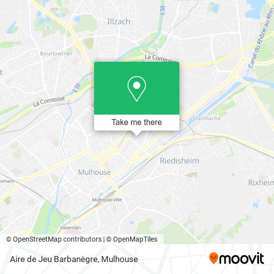 Aire de Jeu Barbanègre map