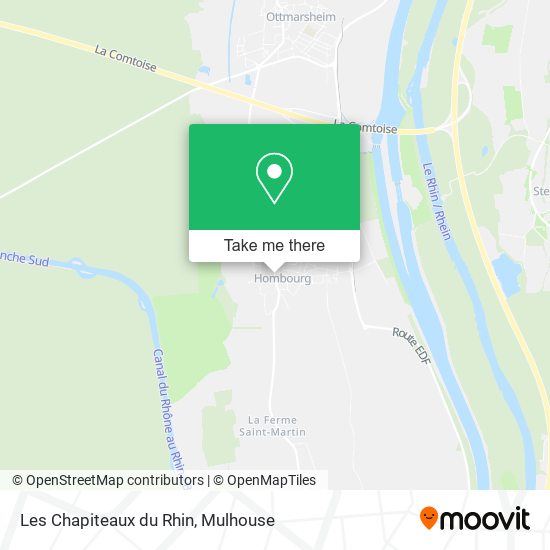 Les Chapiteaux du Rhin map