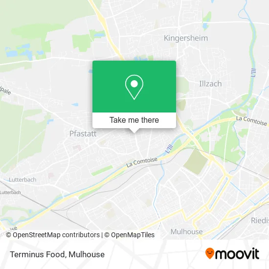 Terminus Food map