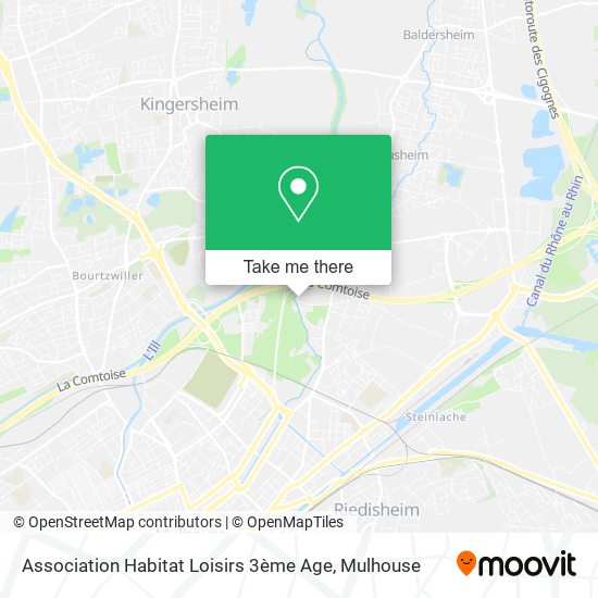 Association Habitat Loisirs 3ème Age map