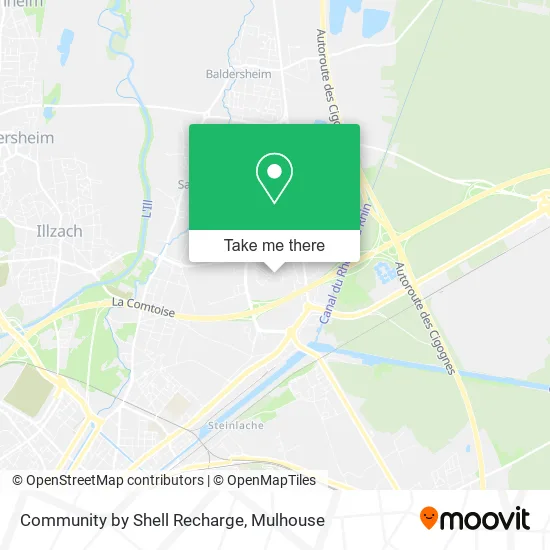 Community by Shell Recharge map