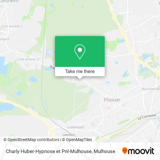 Charly Huber-Hypnose et Pnl-Mulhouse map