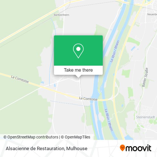 Alsacienne de Restauration map