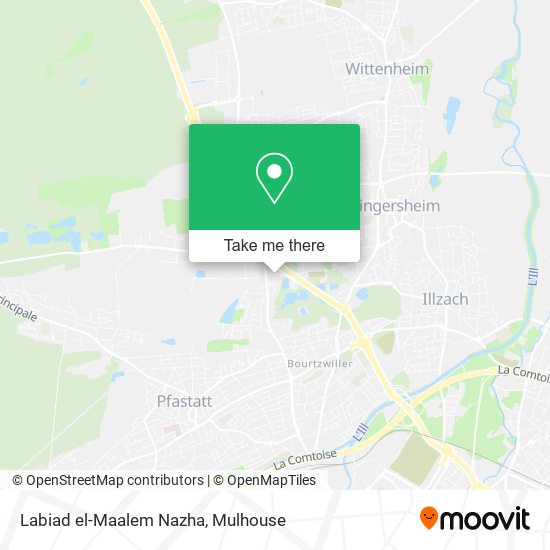 Labiad el-Maalem Nazha map