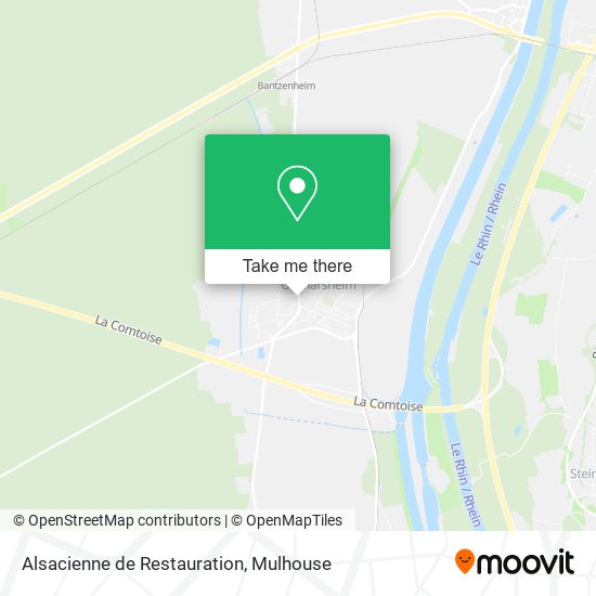 Alsacienne de Restauration map