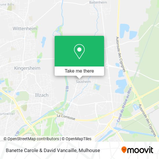 Banette Carole & David Vancaille map