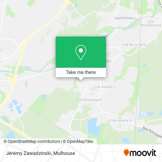 Jérémy Zawadzinski map
