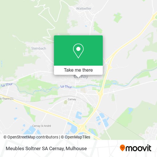 Meubles Soltner SA Cernay map