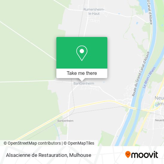 Alsacienne de Restauration map