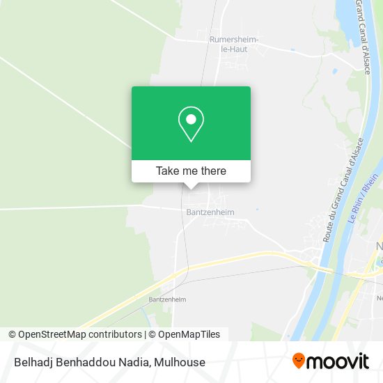 Belhadj Benhaddou Nadia map