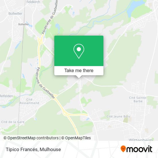 Típico Francés map