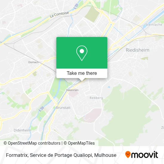 Formatrix, Service de Portage Qualiopi map