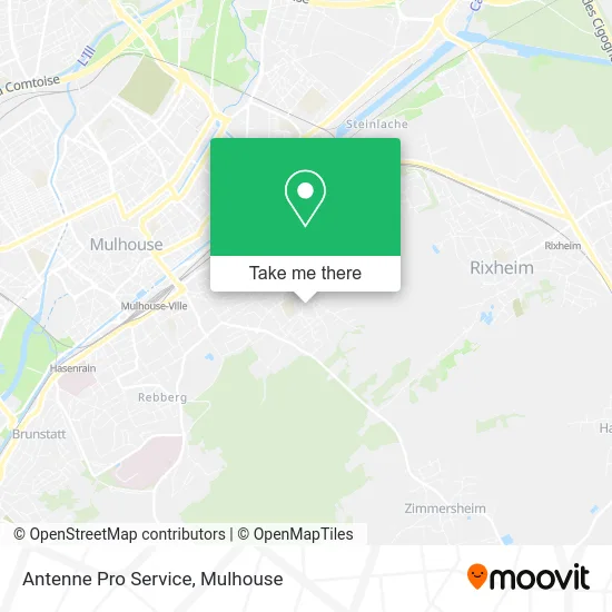 Antenne Pro Service map