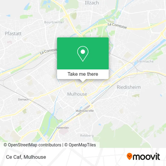 Ce Caf map