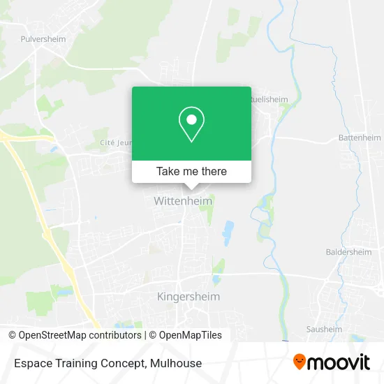 Espace Training Concept map