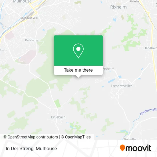 In Der Streng map