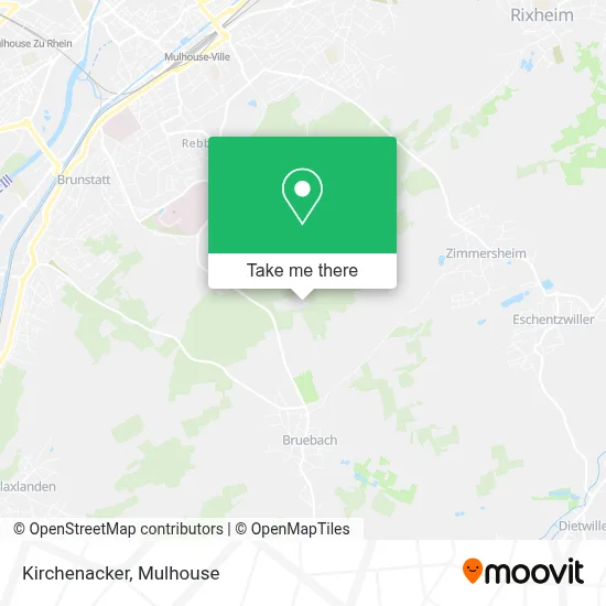 Kirchenacker map