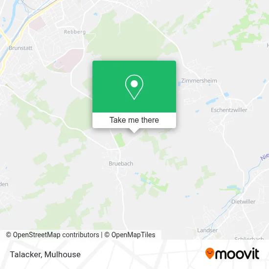 Talacker map