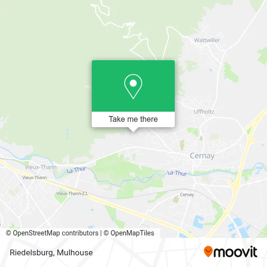 Riedelsburg map