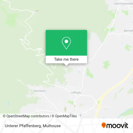 Unterer Pfaffenberg map