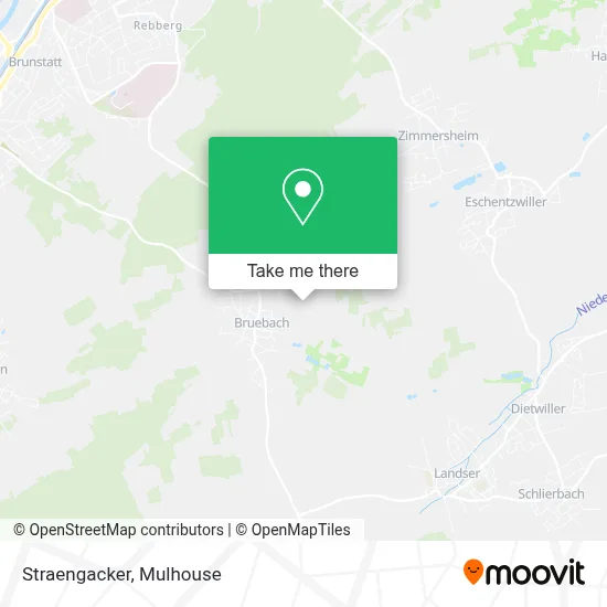 Straengacker map