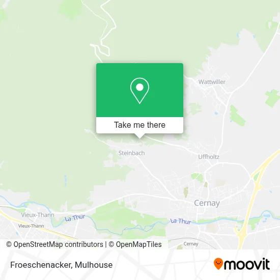 Froeschenacker map