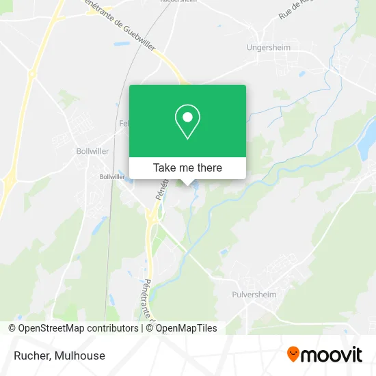 Mapa Rucher