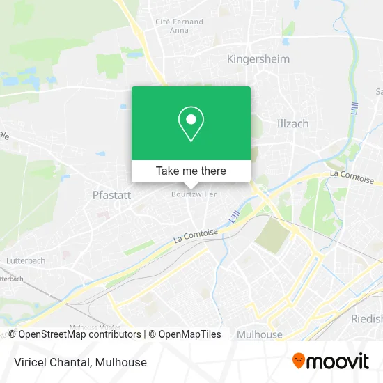 Viricel Chantal map