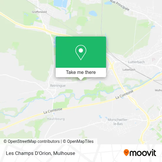 Les Champs D'Orion map