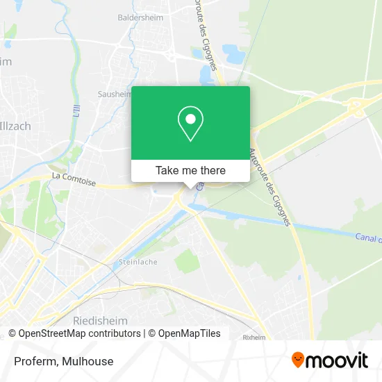 Proferm map