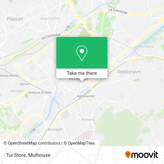 Tui Store map